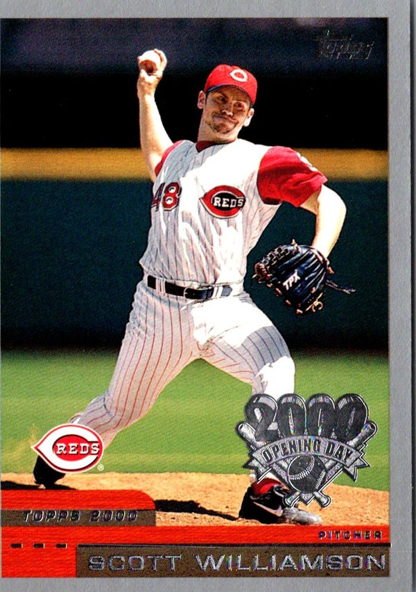 2000 Topps Opening Day Scott Williamson #68