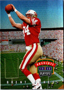 1996 Playoff Absolute Brent Jones