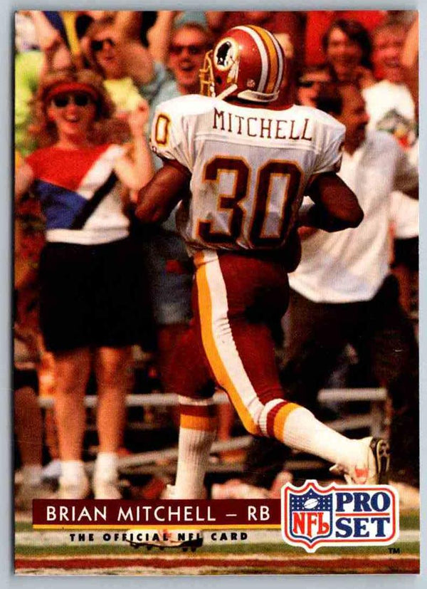 1992 Proset Brian Mitchell #84