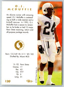 1993 Classic O.J. McDuffie