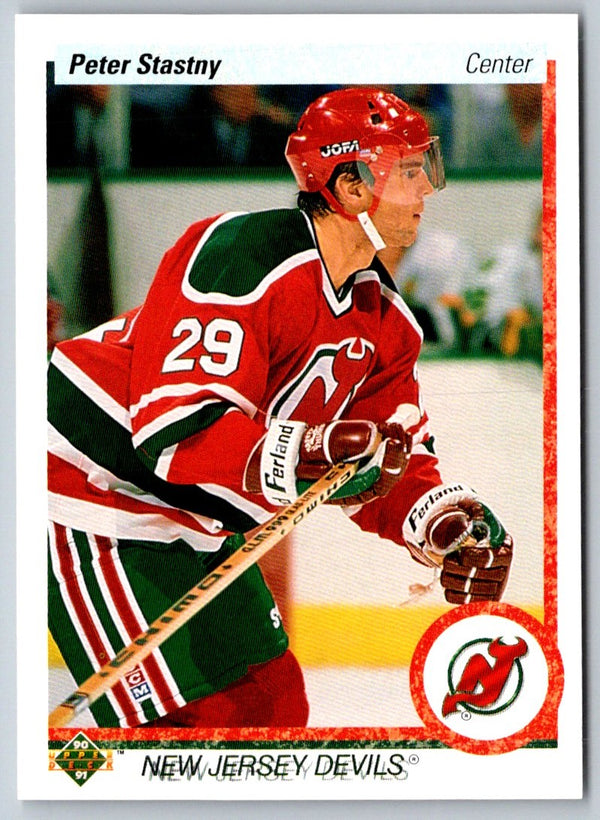 1990 Upper Deck Peter Stastny #163