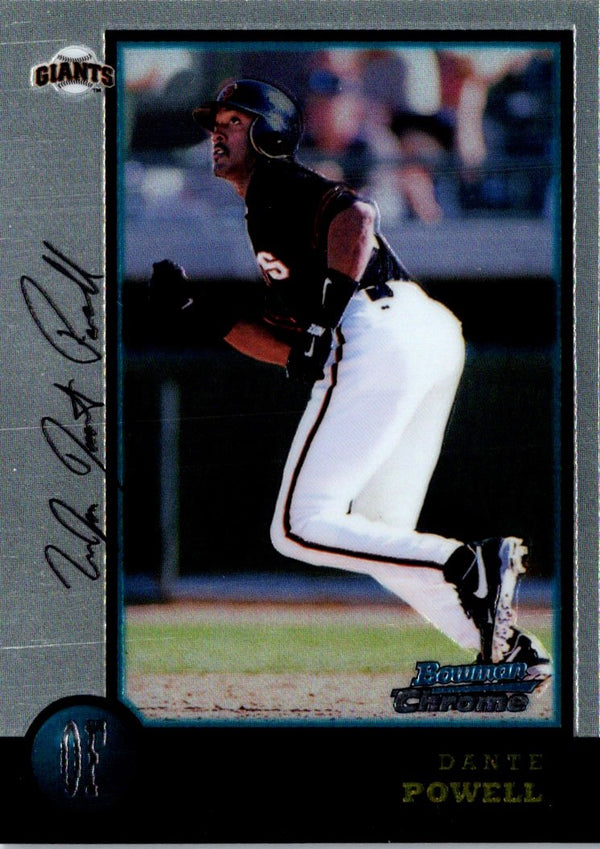 1998 Bowman Chrome Dante Powell #214