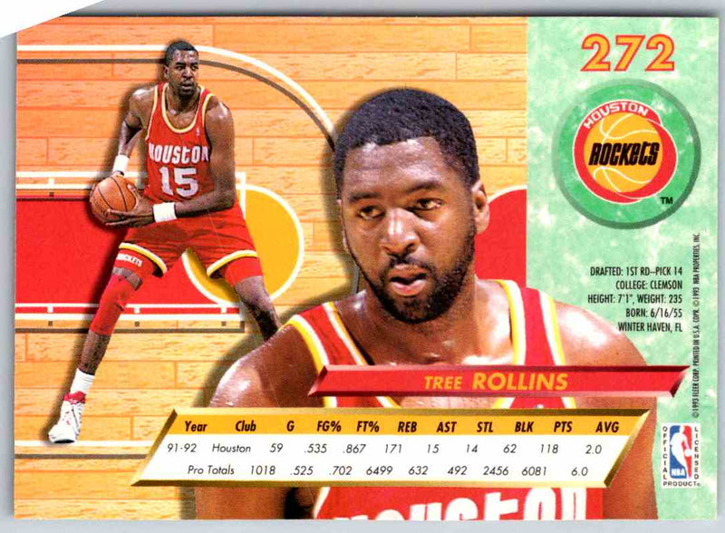 1992 Fleer Ultra Tree Rollins