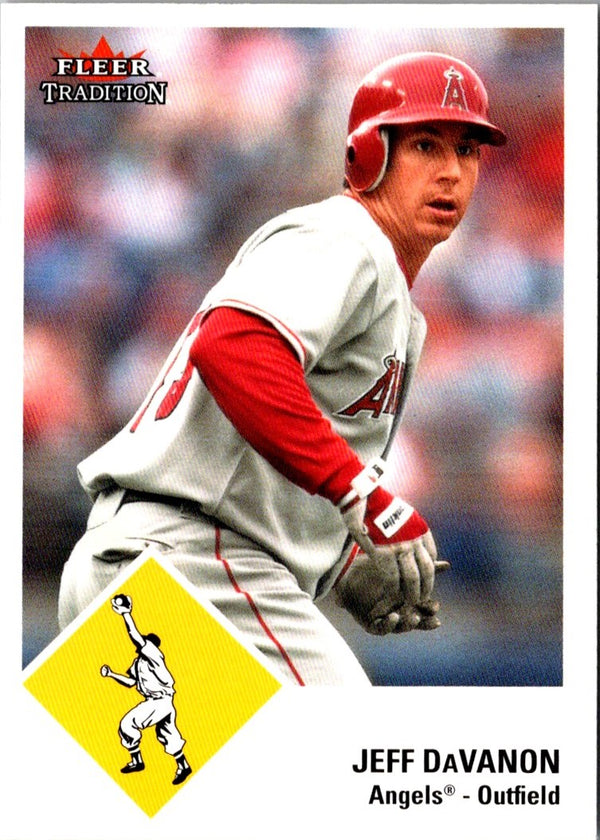 2003 Fleer Tradition Update Jeff DaVanon #25