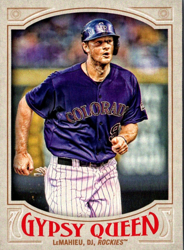 2016 Topps Gypsy Queen DJ LeMahieu #272