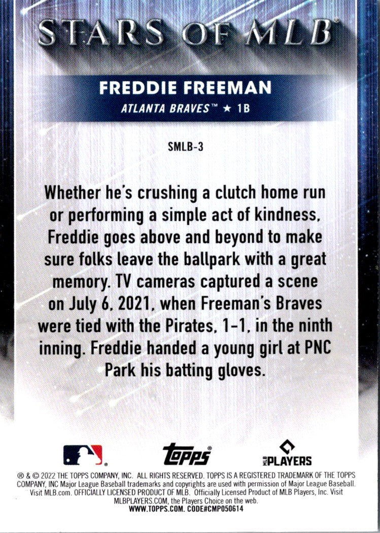 2022 Topps Stars of MLB Freddie Freeman