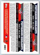 2005 Topps Curt Schilling/David Ortiz