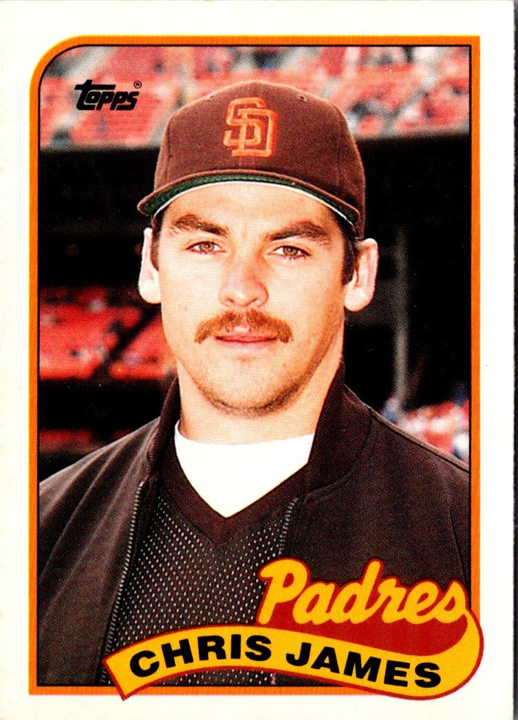 1989 Topps Traded Chris James