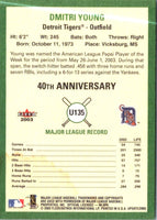 2003 Fleer Tradition Update Glossy Dmitri Young #135