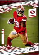 2021 Panini Prestige Deebo Samuel