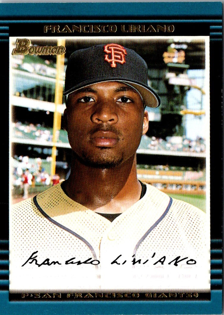 2002 Bowman Draft Picks & Prospects Francisco Liriano