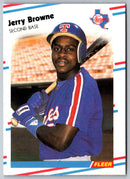 1988 Fleer Jerry Browne
