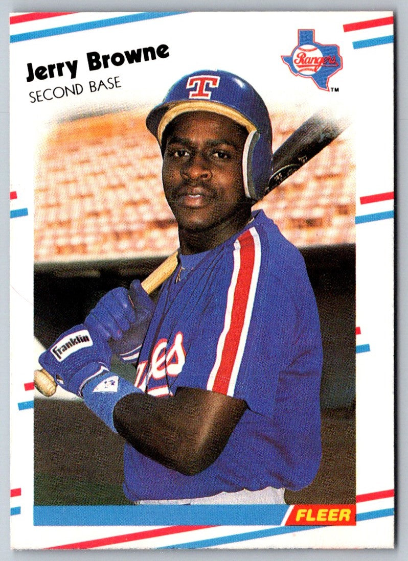 1988 Fleer Jerry Browne