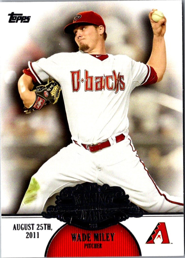 2013 Topps Making Their Mark Wade Miley