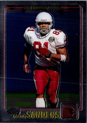 2001 Topps Chrome Frank Sanders #147