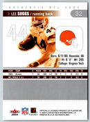 2004 Fleer Authentix Lee Suggs
