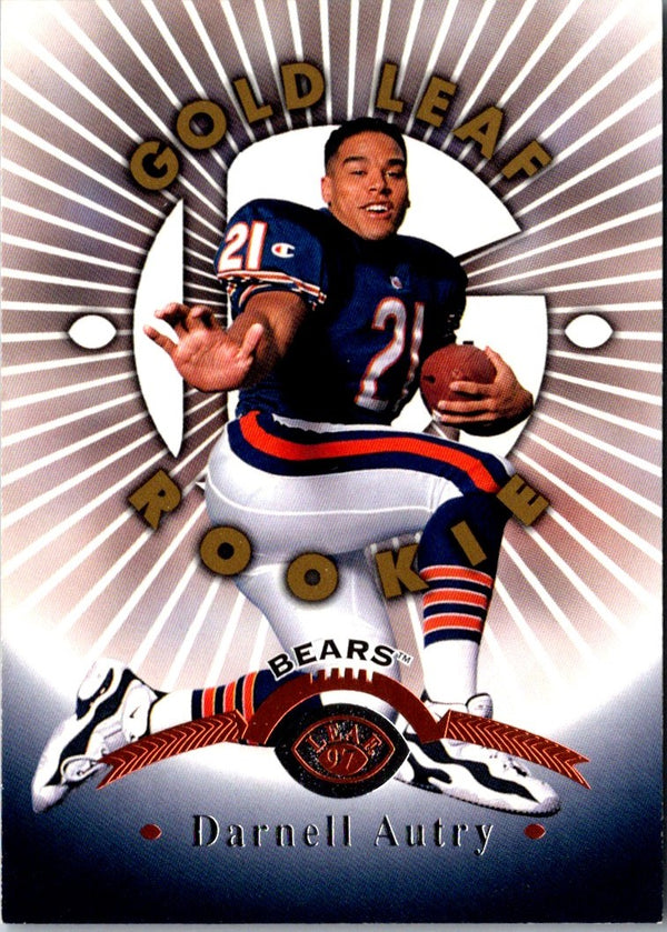 1997 Leaf Darnell Autry #171 Rookie