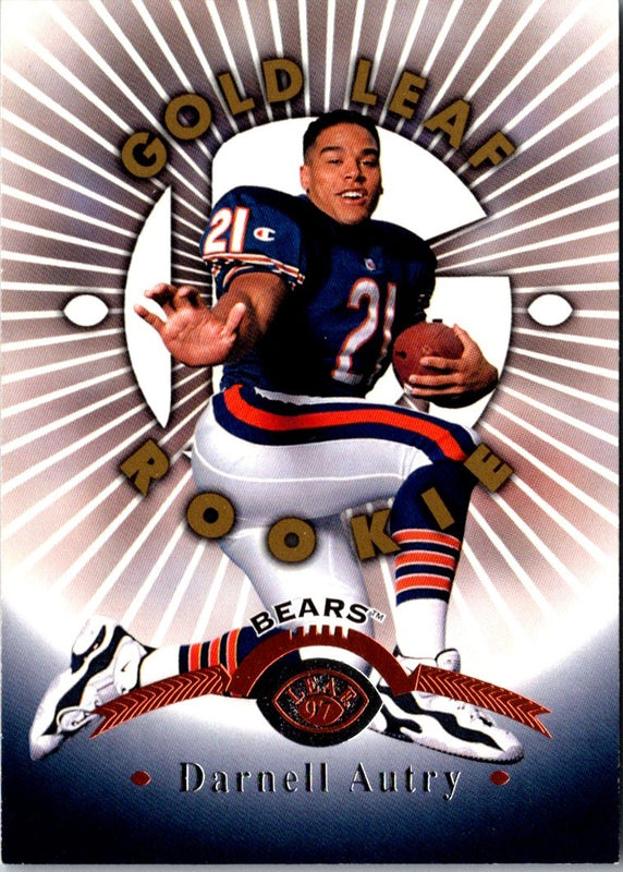 1997 Leaf Darnell Autry #171 Rookie