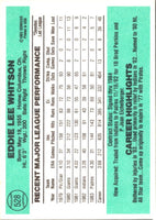 1984 Donruss Ed Whitson #528