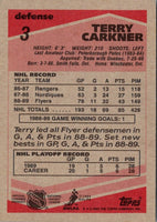 1989 Topps Terry Carkner #3 Rookie