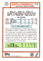 1992 Topps Keith Primeau #99