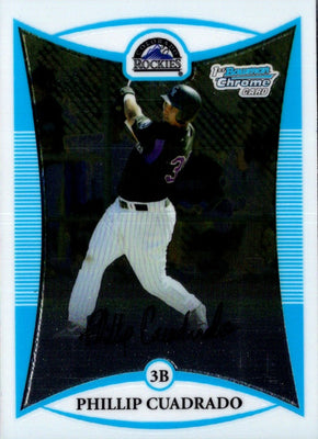 2008 Bowman Chrome Prospects Phillip Cuadrado #BCP62