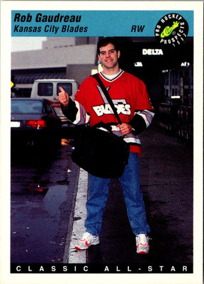 1993 Classic Pro Prospects Rob Gaudreau #140