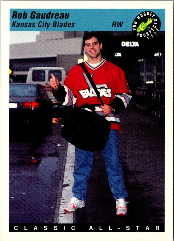 1993 Classic Pro Prospects Rob Gaudreau #140