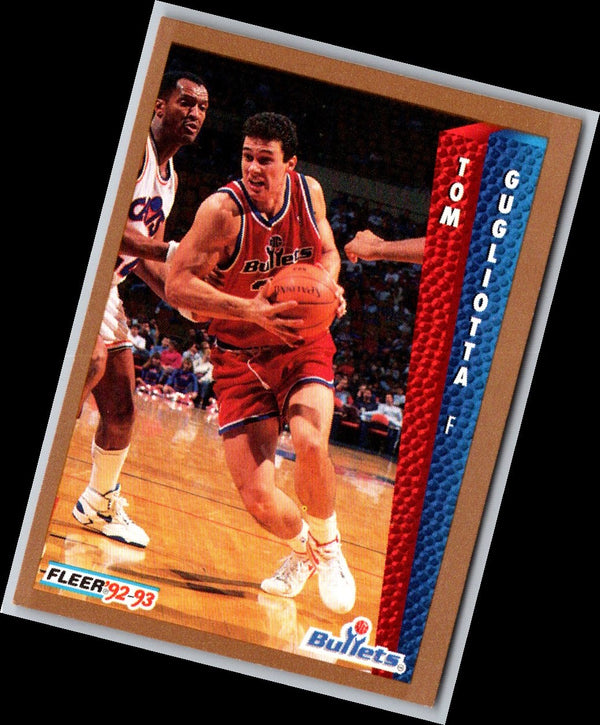 1992 Fleer Tom Gugliotta #437 Rookie