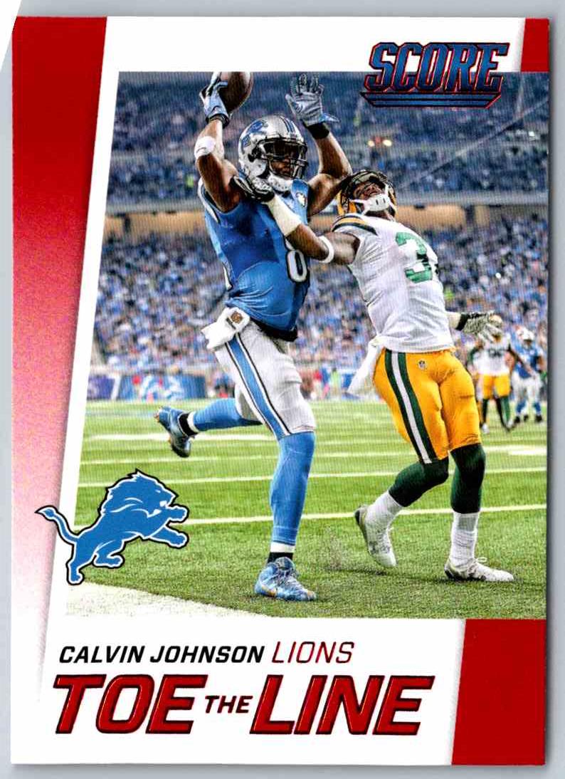 2016 Score Calvin Johnson