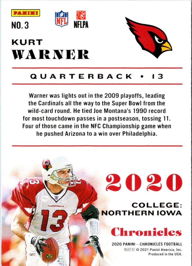 2021 Panini Kurt Warner