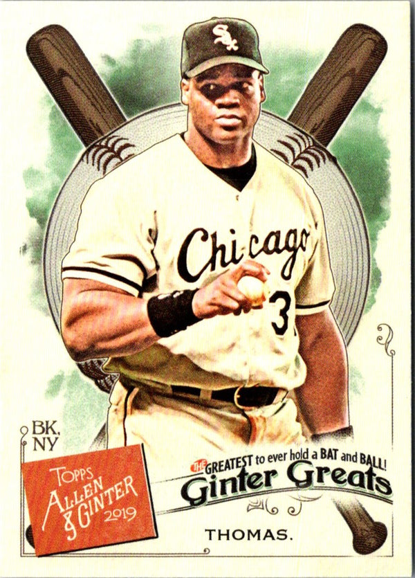 2019 Topps Allen & Ginter Greats Frank Thomas #GG-45