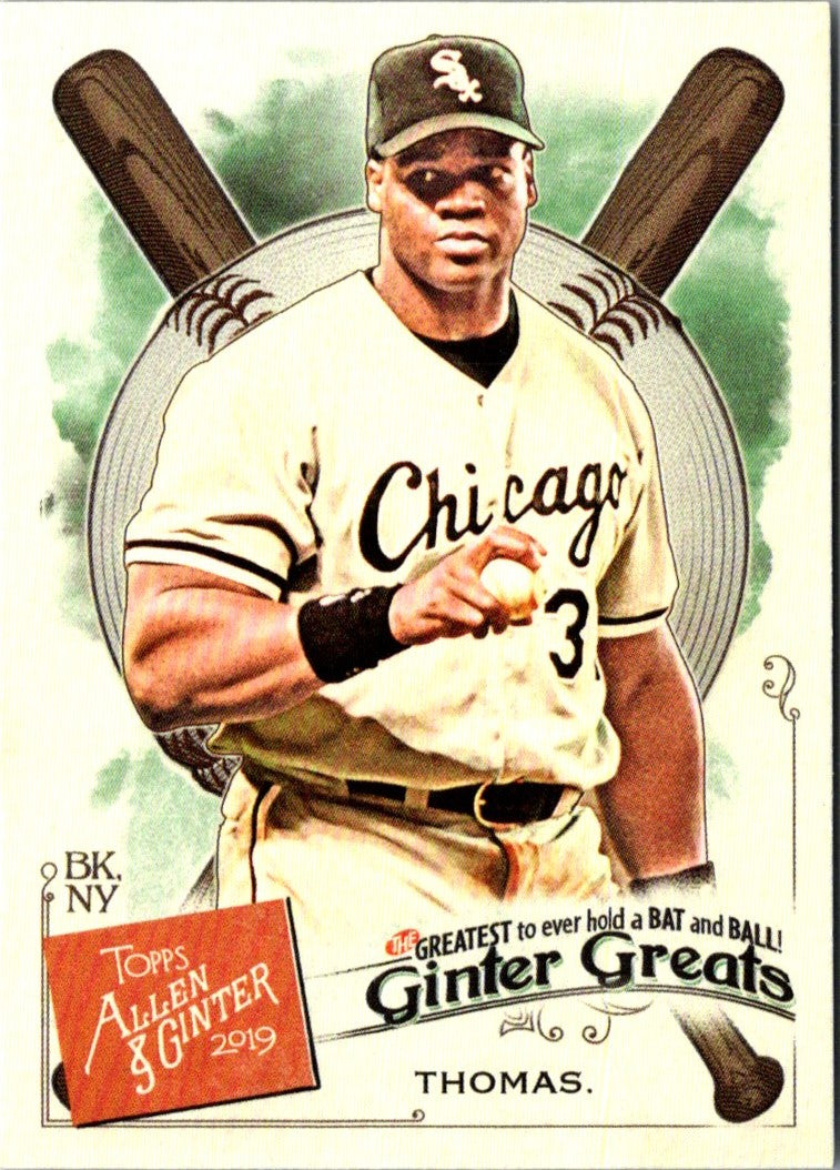 2019 Topps Allen & Ginter Greats Frank Thomas