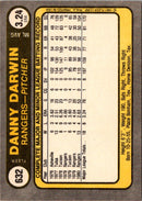 1981 Fleer Danny Darwin