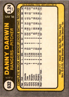 1981 Fleer Danny Darwin #632