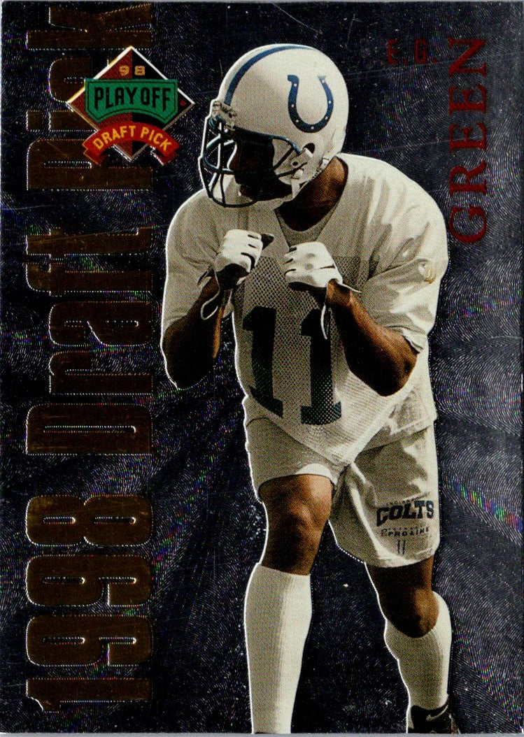 1998 Playoff Prestige SSD Hobby Checklists Indianapolis Colts Checklist