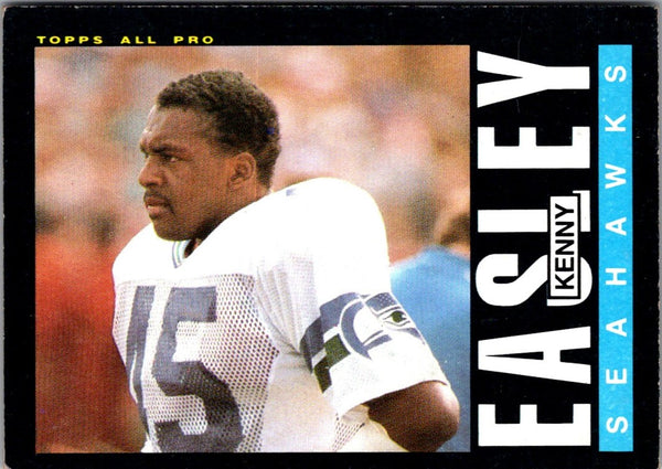 1985 Topps Kenny Easley #384