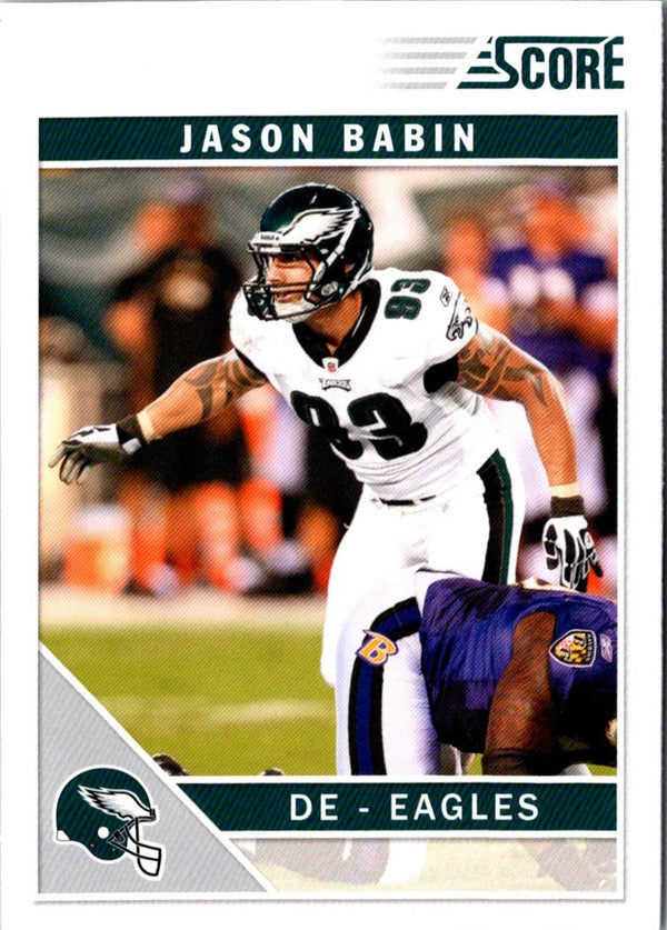 2011 Score Jason Babin #284