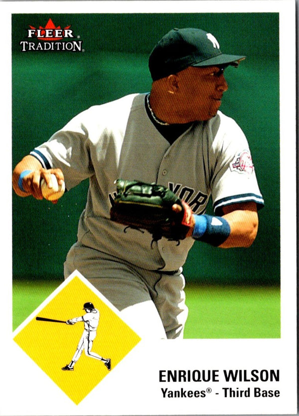 2003 Fleer Tradition Update Enrique Wilson #24