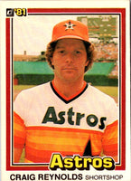 1981 Donruss Craig Reynolds #378
