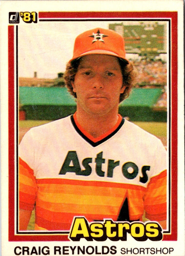 1981 Donruss Craig Reynolds #378