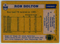 1982 Topps Ron Bolton #58