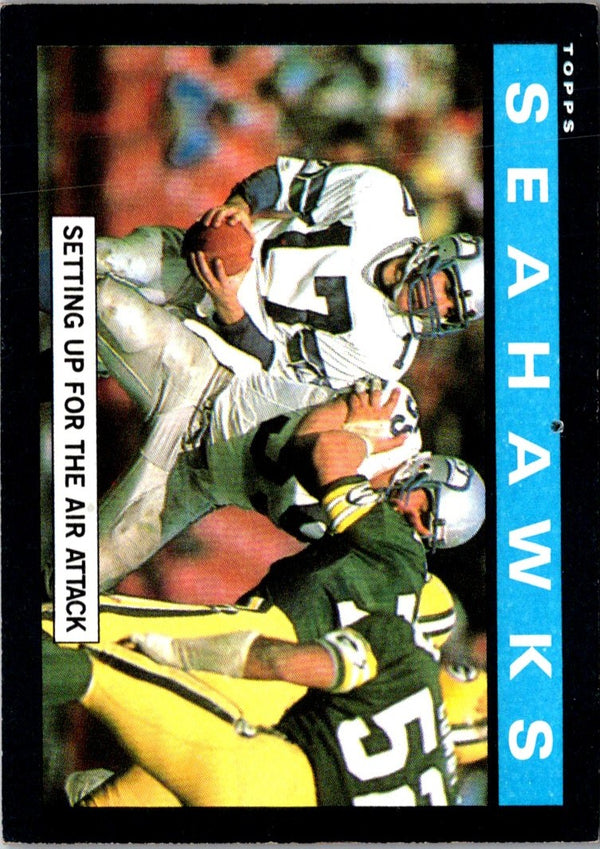 1985 Topps Seahawks Team Leaders #380