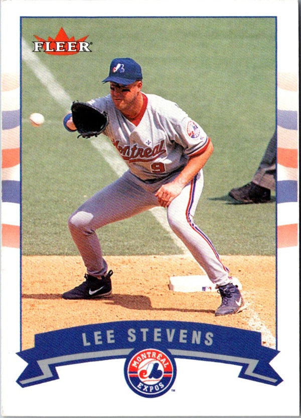 2002 Fleer Lee Stevens #74