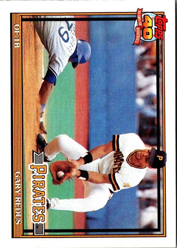 1991 Topps Gary Redus