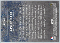 2018 Topps Legends in the Making (Series 2) Javier Baez #LITM-7