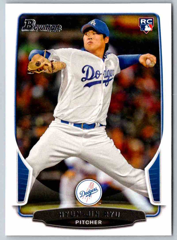 2014 Bowman Hyun-Jin Ryu #218