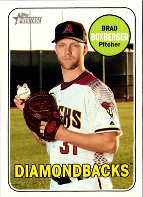 2018 Topps Heritage Brad Boxberger #697