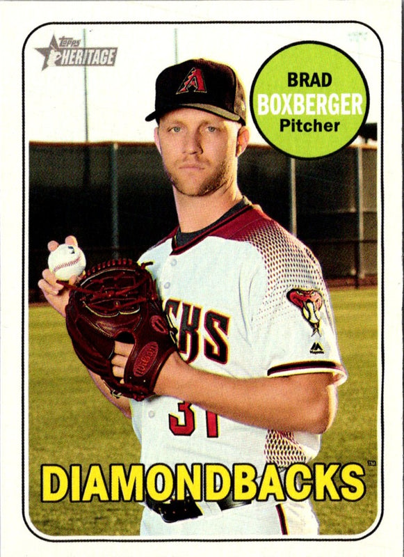 2018 Topps Heritage Brad Boxberger #697