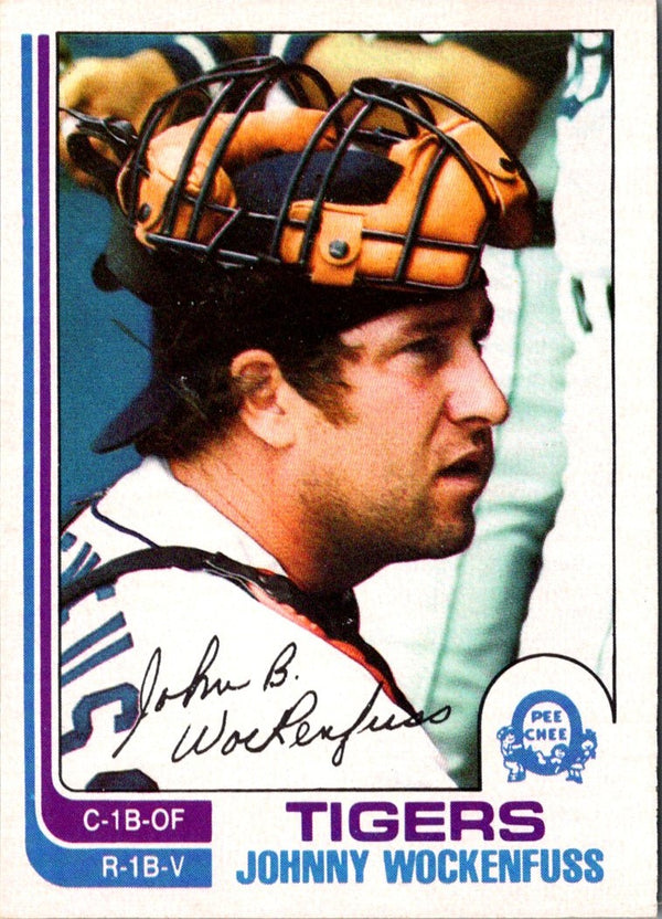 1982 O-Pee-Chee John Wockenfuss #46